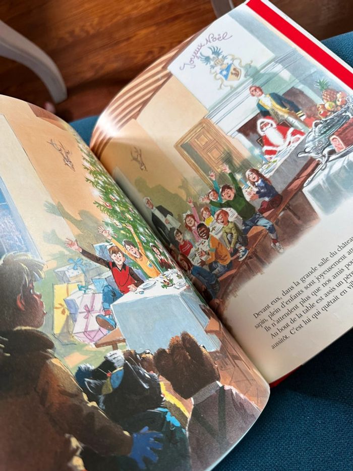 Livre album bd Pierre Probst collector relié rouge Caroline Le Noël fête - photo numéro 6