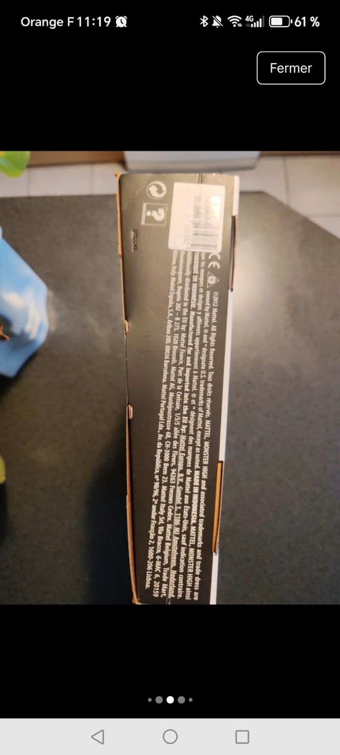 Monster High Cleo de Nile – Picture Day 2013 – Neuve & Scellée – Collector - photo numéro 6