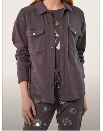 Surchemise ETAM modèle Melina couleur anthracite neuve taille S a XL