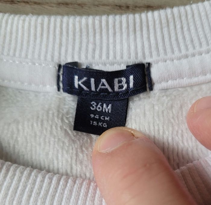 Ensemble pull et legging molletonnés taille 36 mois - photo numéro 5