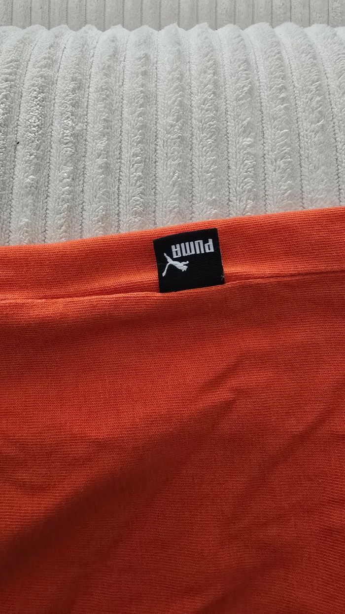 Tee shirt orange puma 7 et 8 ans comme neuf - photo numéro 3