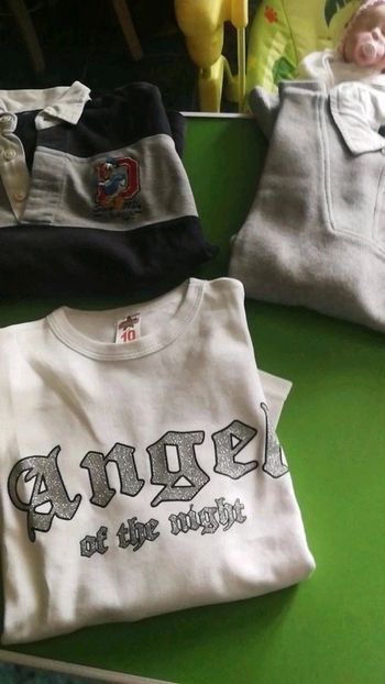 Lot de 6 articles polos jacadi cyrillus tee shirt