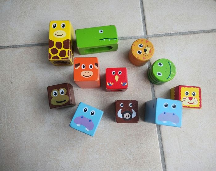 Cubes sonores Vilac en bois