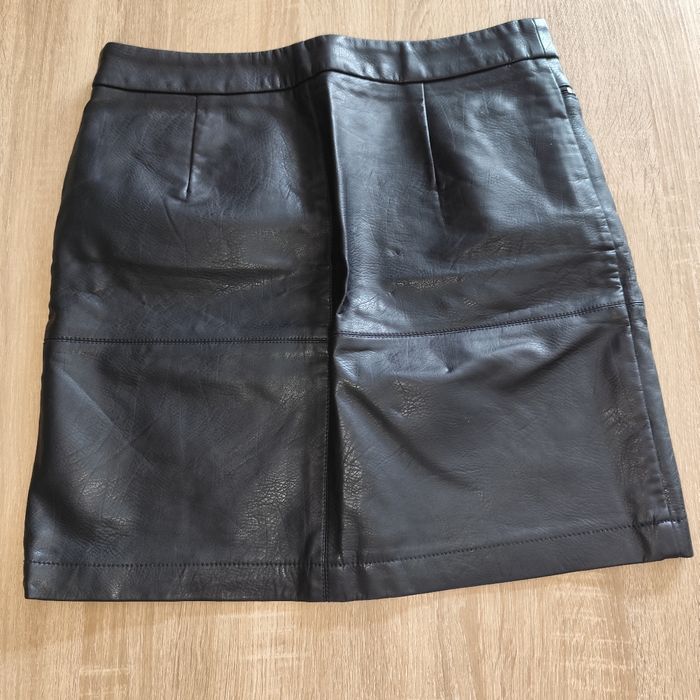 Jupe camaïeu simili cuir 38 - photo numéro 2