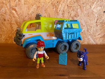 Camion tout terrain Jungle avec son et lumière Pat Patrouille avec Ryder, sa panthère et son bidon