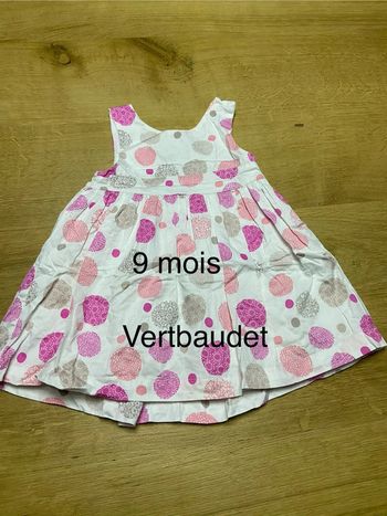 Robe été vertbaudet 9 mois