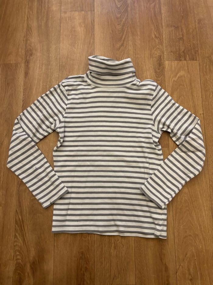 Sous pull col roulé 6/7 ans