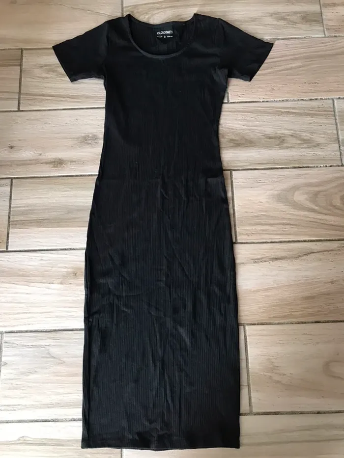 Robe longue noir cloothes S