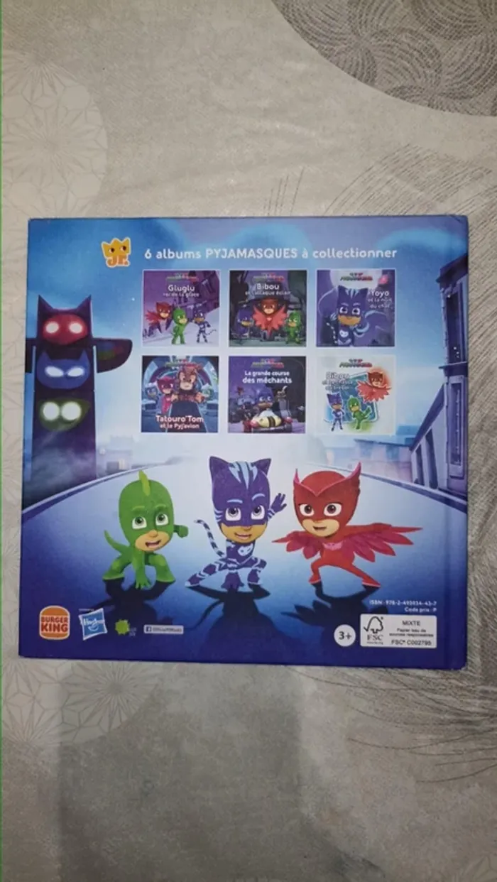 livre Pyjamasques Gluglu roi de la glace - photo numéro 2