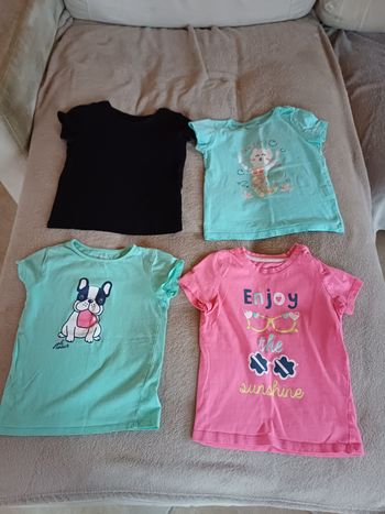 Lot vêtements fille 4 ans