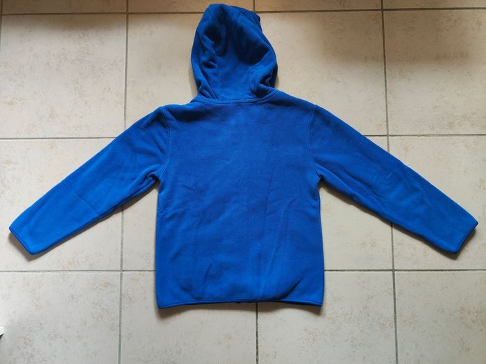 Veste polaire bleue 10 ans neuve - photo numéro 5