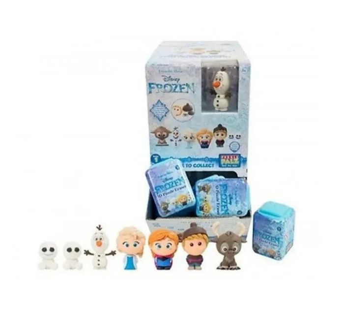 Lot de 3 gomme 3d la reine des neiges