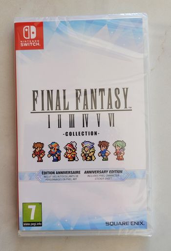 Final Fantasy 1 à 6 Édition Anniversaire Collection Switch 🇫🇷