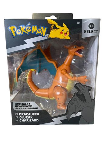 Figurine Pokémon Select Dracaufeu articulé 15 cm Jazwares neuf