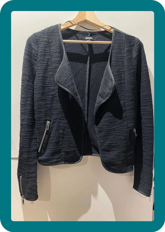 Perfecto simple noir unis avec poches - S - photo numéro 9