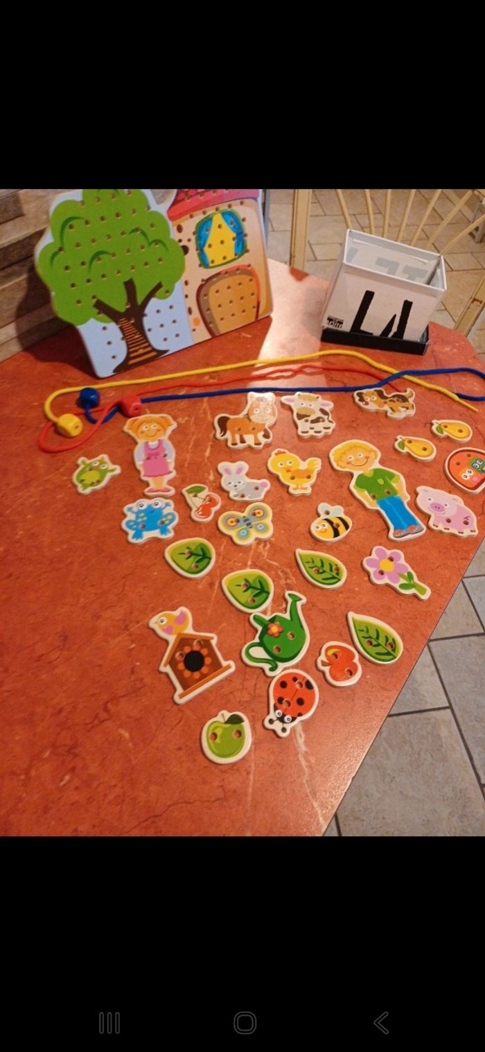 Jeu d enfilage Playtive - photo numéro 2