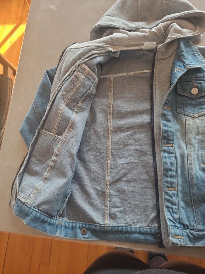 Veste en jean's zippé - photo numéro 5