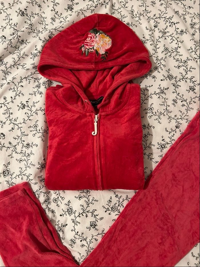 Ensemble Juicy Couture vintage – Taille XS| Taille basse | Jogging / set | Y2K | Rétro | Années 2000