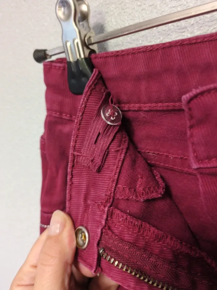 Pantalon velours côtelé fille 9 ans - photo numéro 4