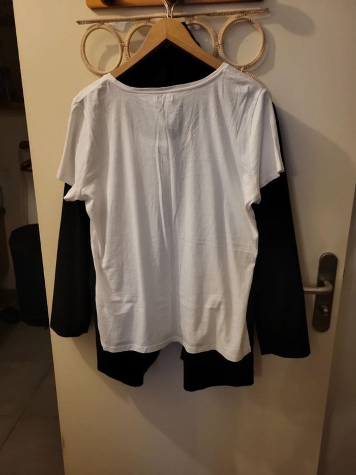 Beau t-shirt blanc - photo numéro 5