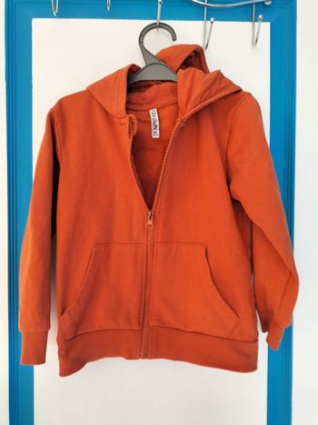 Veste zippée orange - NPO kid