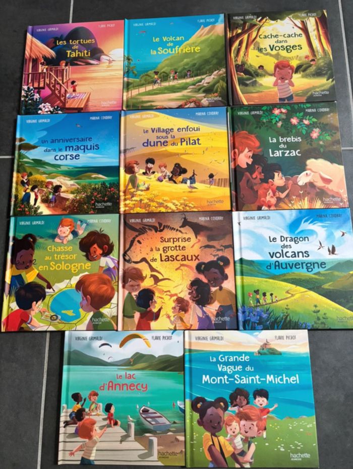 Lot de livres - Merveilles de France
