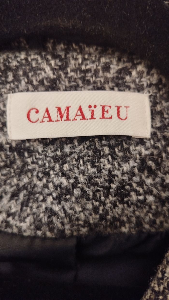 Manteau gris Camaïeu - photo numéro 3