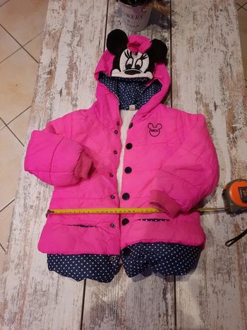 Blouson molontonné rose et a pois Minnie