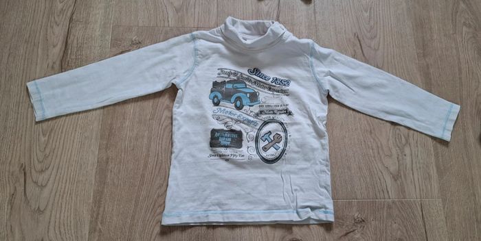 Lot 4 t-shirt ML 2ans TBE multimarques - photo numéro 5