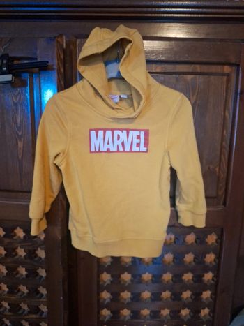 Sweat capuche marvel orchestra 4 ans