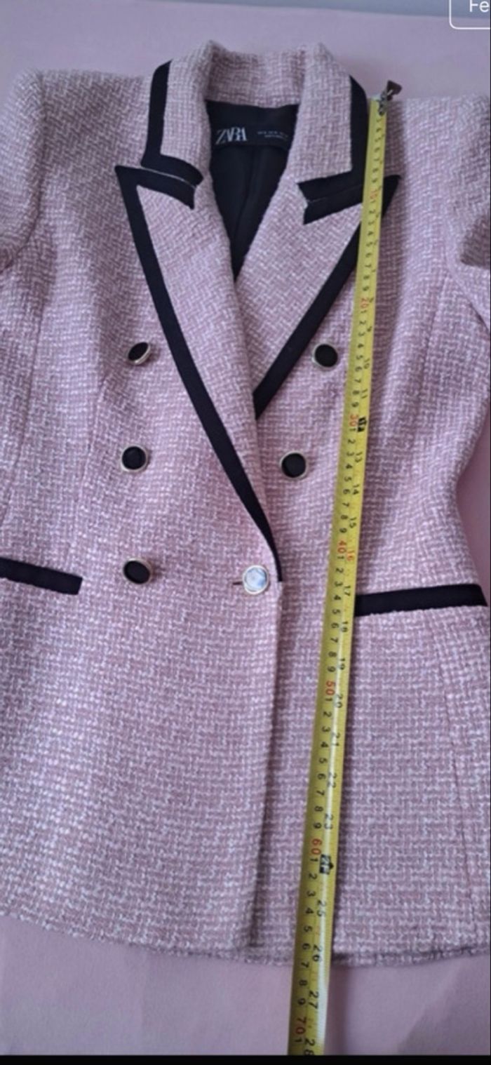 Blazer chic rose Zara - photo numéro 2