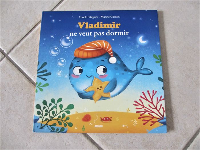 Livre enfant Vladimir ne veut pas dormir - Auzou