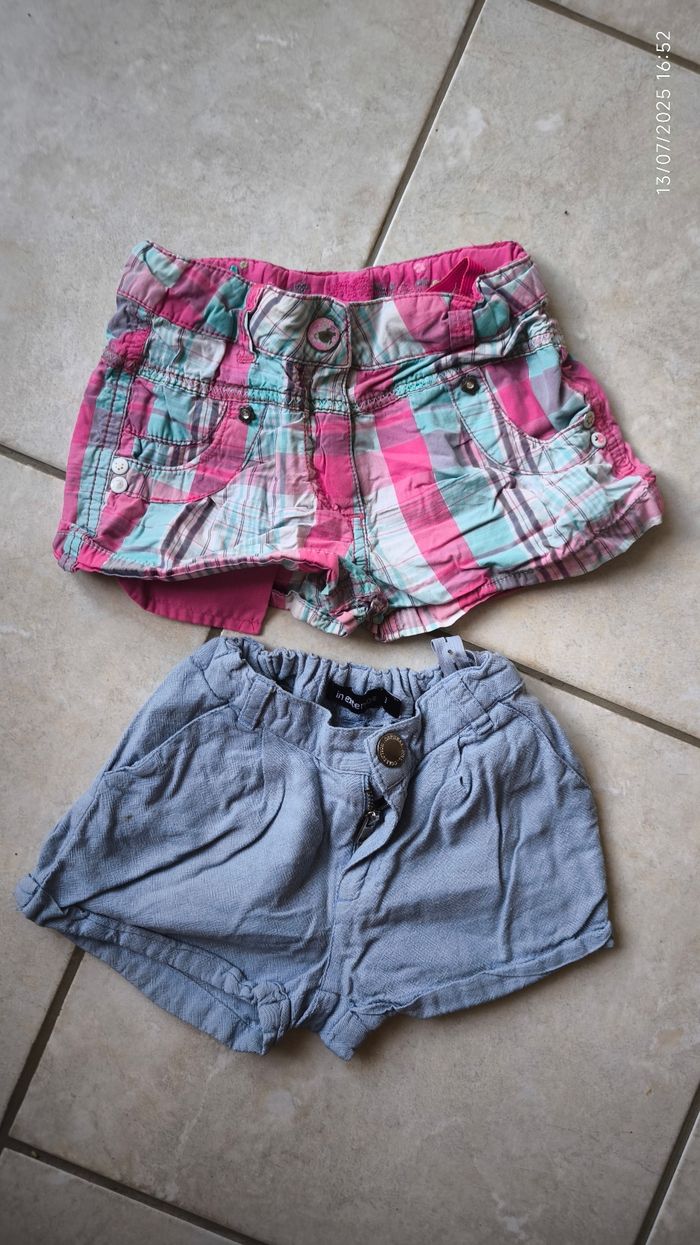 Lot de 2 shorts