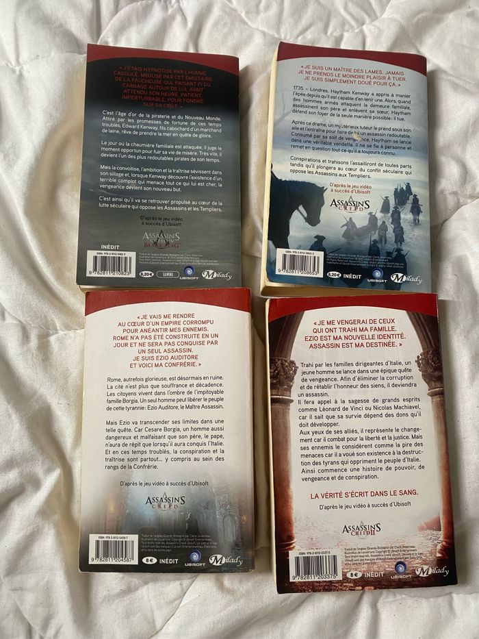 4 livre assassin’s creed - photo numéro 2