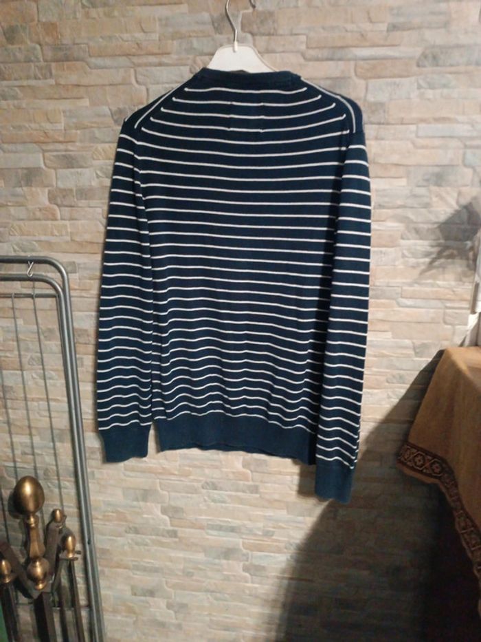 Pull rayé logg H&M M - photo numéro 2