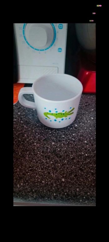 Tasse en plastique