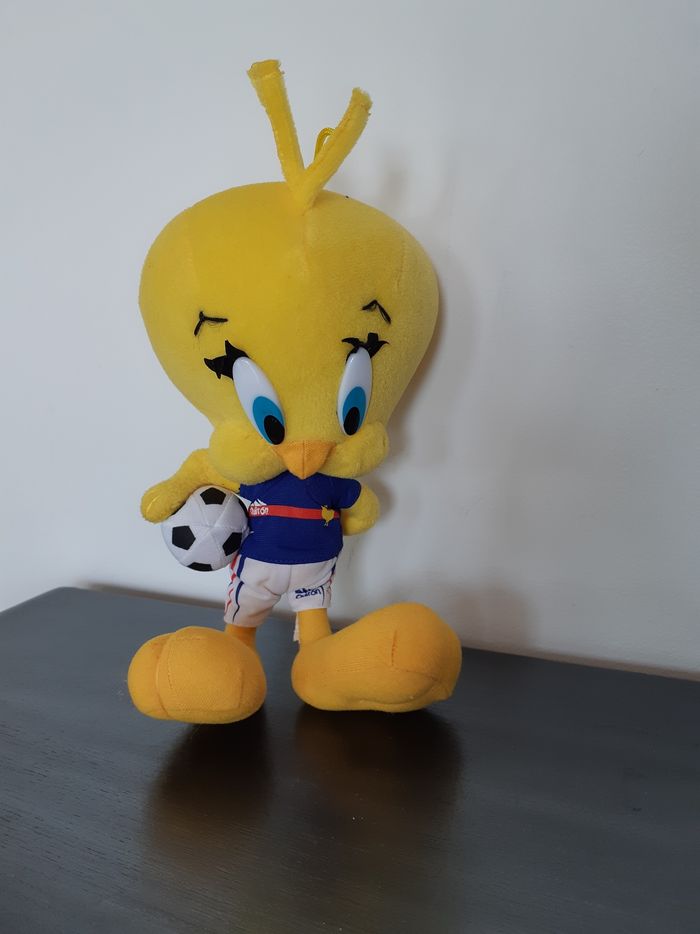 Peluche Titi footballeur