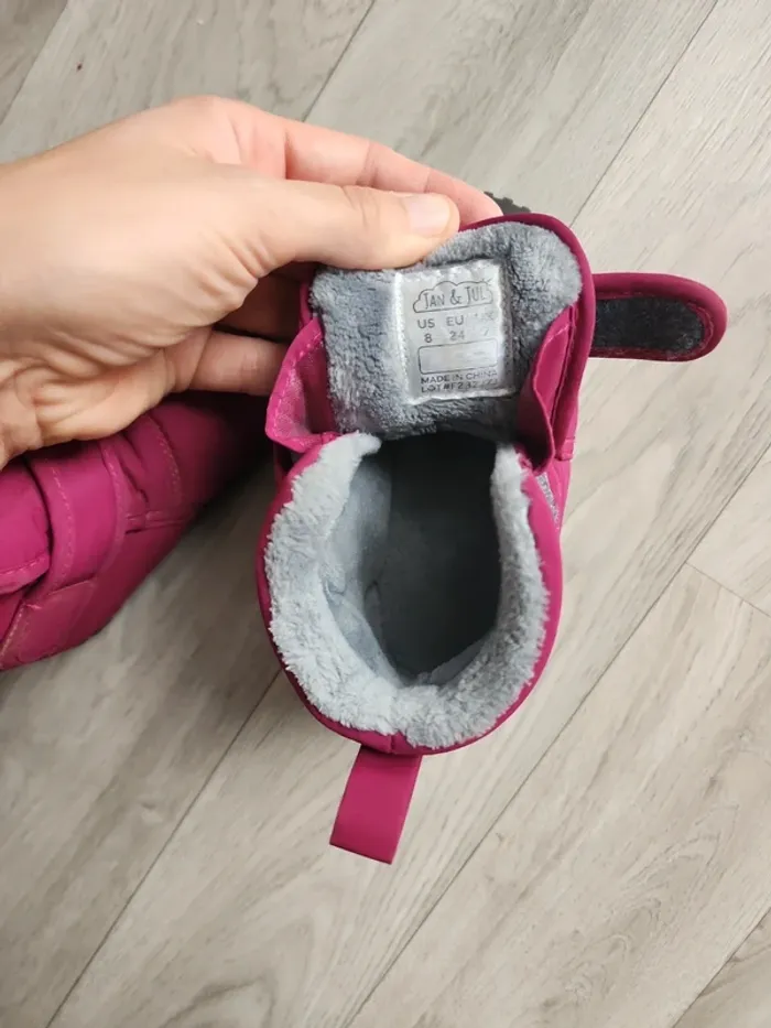 Bottines de neige Jan&Jul  T24 - photo numéro 9