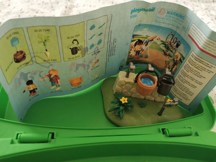 Valisette Playmobil Palefrenière 9100 - photo numéro 6