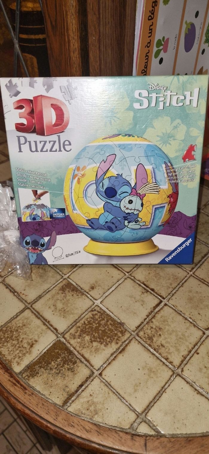 Puzzle 3d stitch