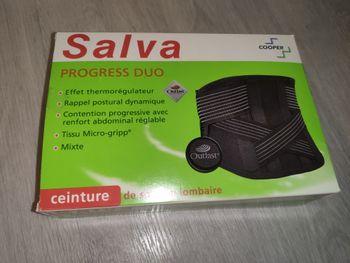 Ceinture soutien lombaire thermorégulation ajustable