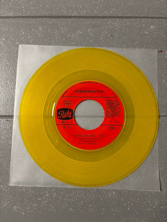 Vinyle 45 tours sans pochette Starshooter Betsy Party
