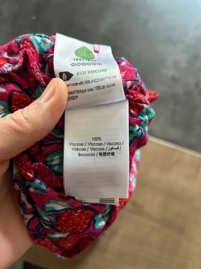 Combinaison short à bretelles à motif femme, bonobo taille 34 - photo numéro 3
