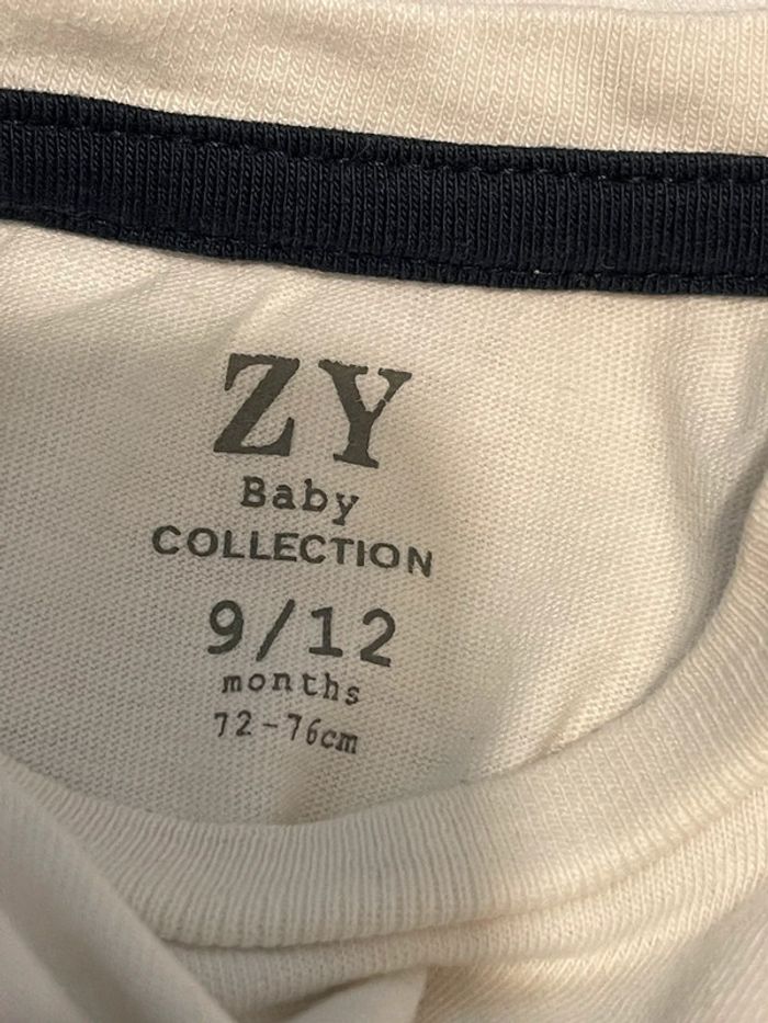 Ensemble salopette t-shirt à manches longues - ZY BabyBoy - photo numéro 7