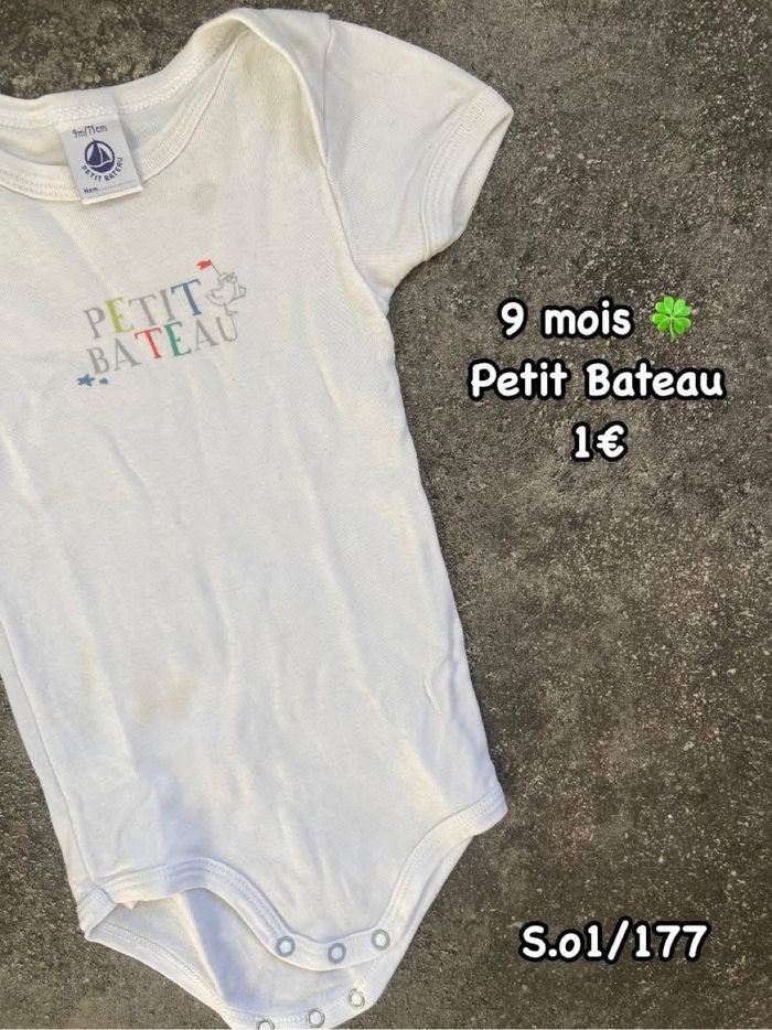 Body 🍀 9 mois 🍀 Petit Bateau
