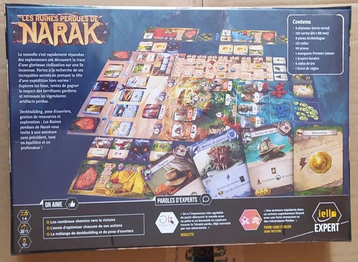 Les Ruines Perdues De Narak - Jeu de société sous emballage - Prix Ferme - photo numéro 2
