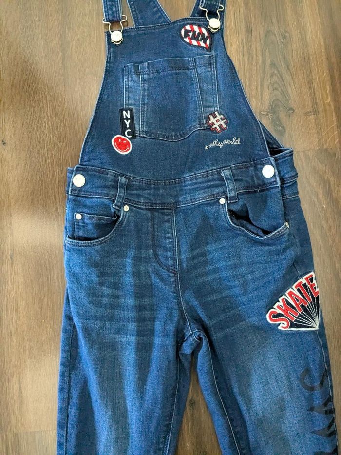 Salopette jean fille pantalon Orchestra 10 ans - photo numéro 2