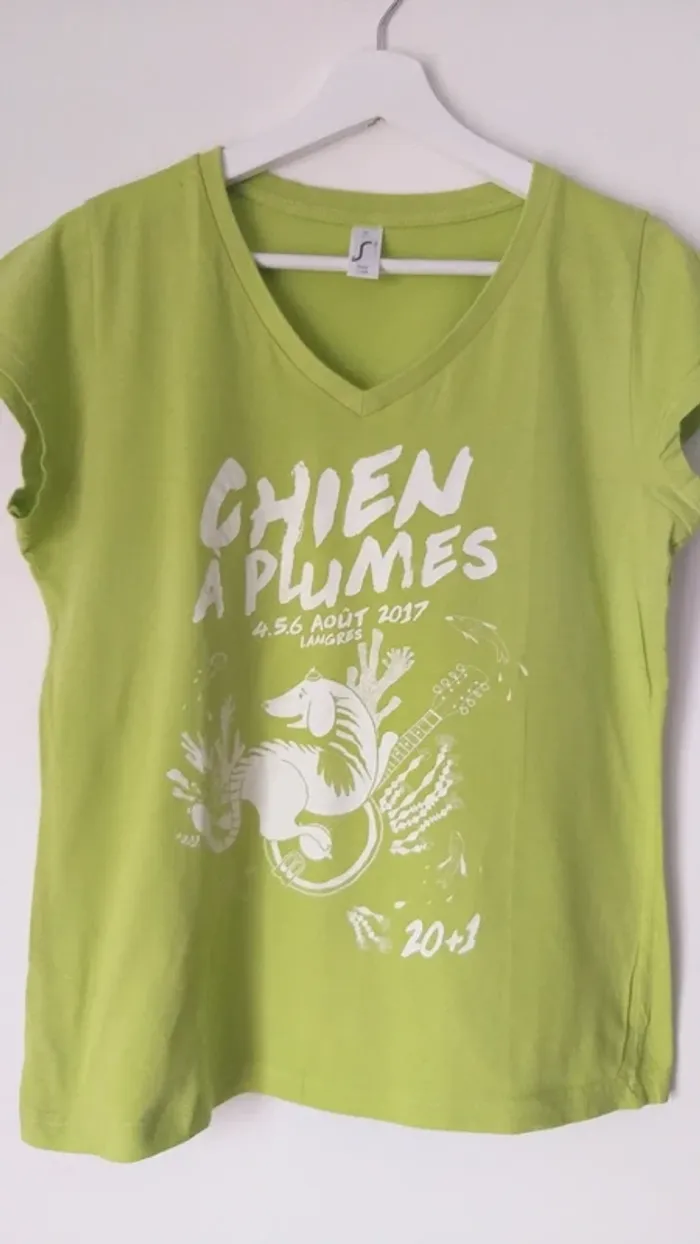 T.shirt édition 2017 le chien à plumes