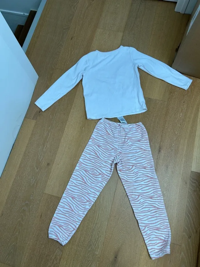 Pyjama velours fille 8 ans dpam chat - photo numéro 9
