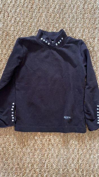 Sous pull noir 3 ans